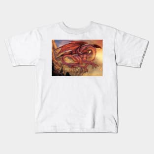 Great Red Dragon Kids T-Shirt